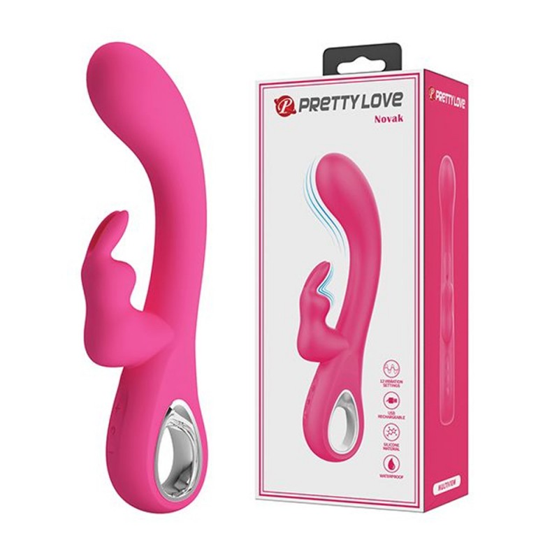 Pretty Love Novak Rabbit Vibrator with Handle