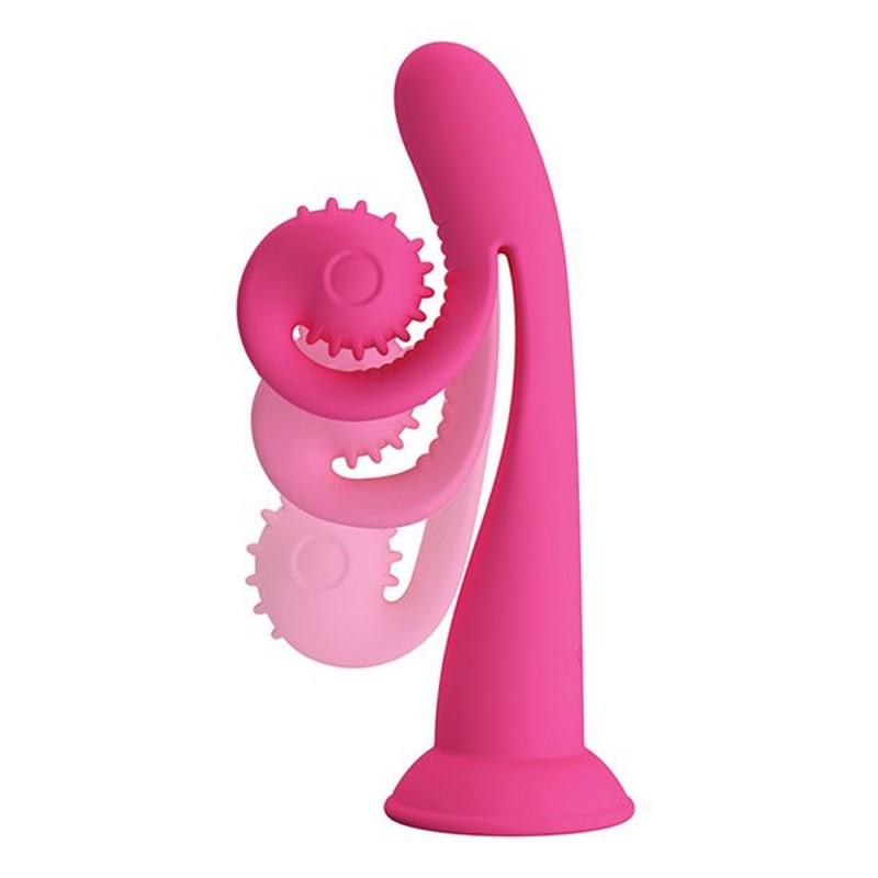 Pretty Love Romance Selma Snail Rabbit Vibrator with Suction Cup1