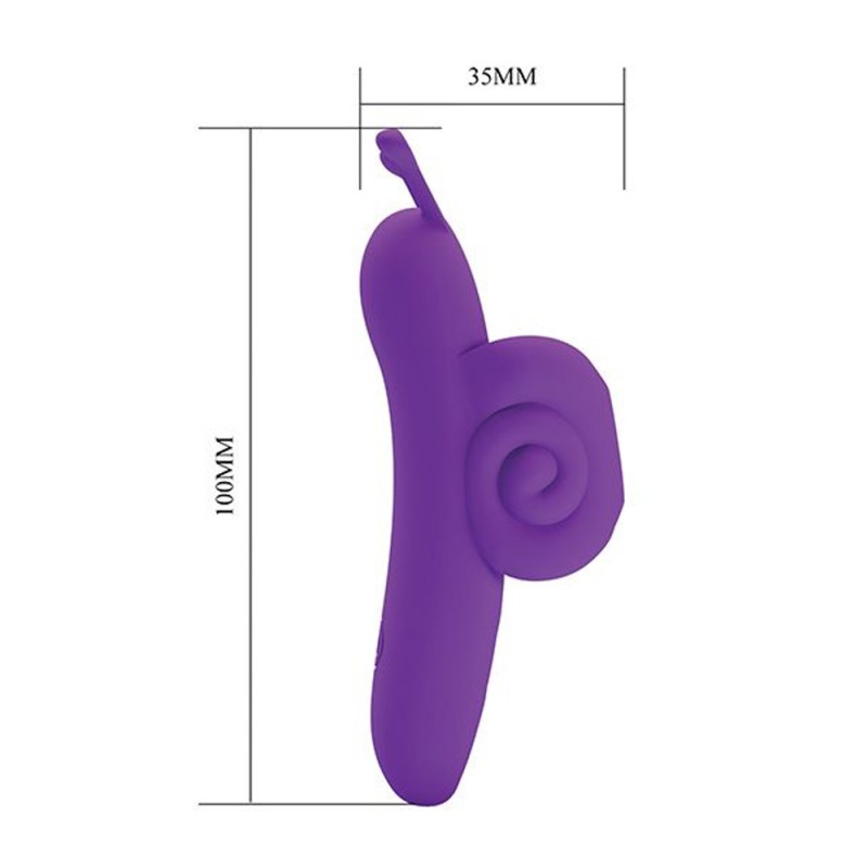 Pretty Love Snail Honey Finger Vibrator Clit Stimulator3