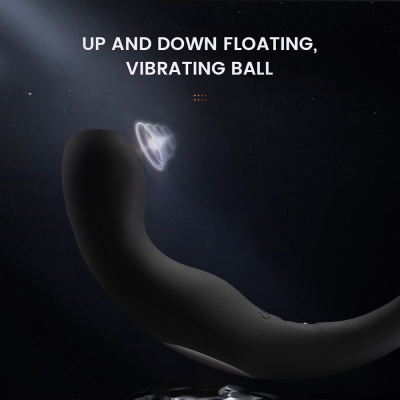 Roomfun Hippocampus Double Ended Prostate Massager Anal Vibrator with Remote2
