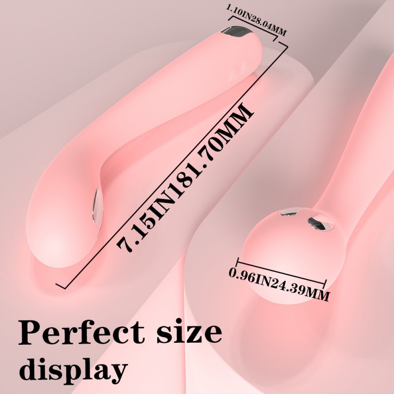 S-Hande 2 in 1 Electric Shock G-spot Vibrator5