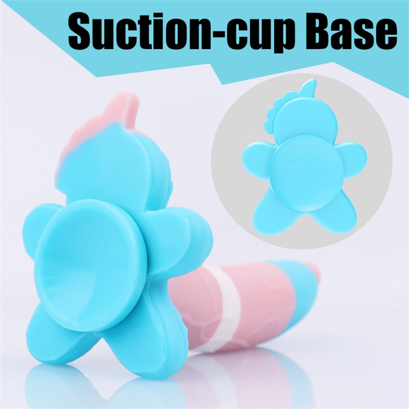 7.4 Inch Fantasy Dildo Christmas Gingerbread G-spot Dong with Suction Cup6