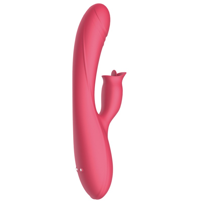 Female Tongue Shock Thrusting VibratorFemale Tongue Shock Thrusting Vibrator