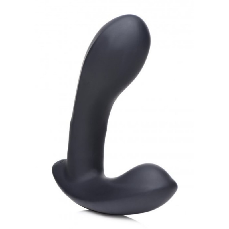 Vibrating Prostate Massager E-Stim Anal Plug with Remote Control