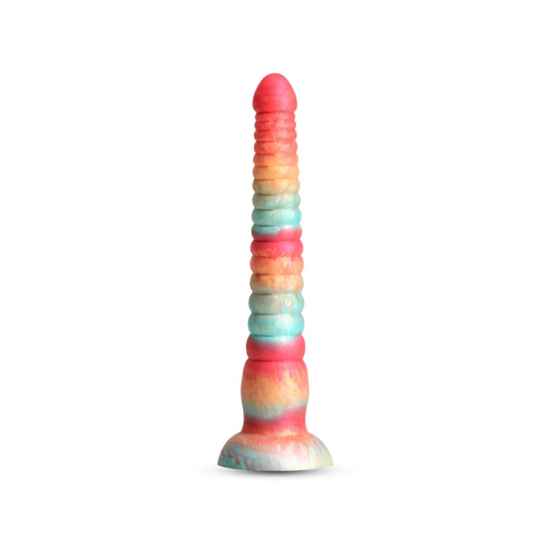 NS Novelties Stacked 9" Beaded Extra Long Dildo