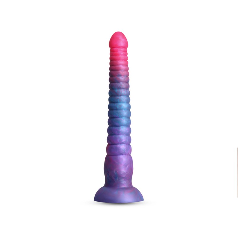 NS Novelties Stacked 9" Beaded Extra Long Dildo