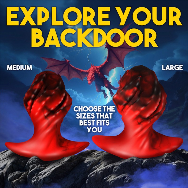 Creature Cocks Dragonspawn Silicone Buttmeg