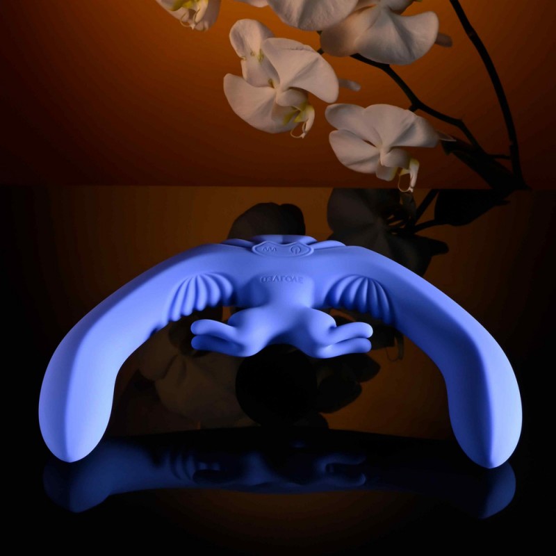 Evolved Novelties Lovebirds Dual-Ended Rabbit Vibrator with Remote5