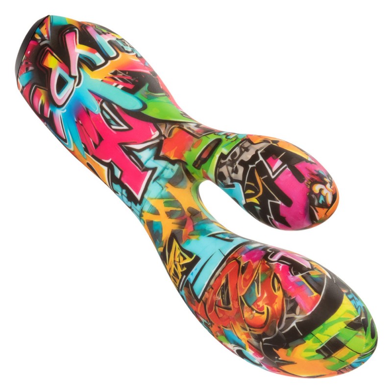 CalExotics Hype Dual Stim Multicolor Rabbit Vibrators