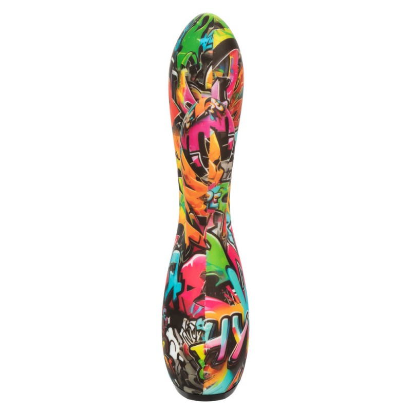 CalExotics Hype Dual Stim Multicolor Rabbit Vibrators