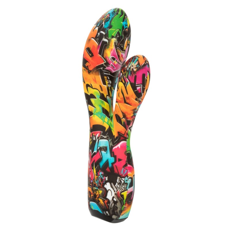 CalExotics Hype Dual Stim Multicolor Rabbit Vibrators