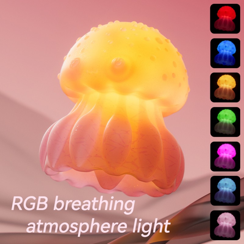Jellyfish 360° Tongue Licking Clit Vibrator with LED Rainbow Colors4