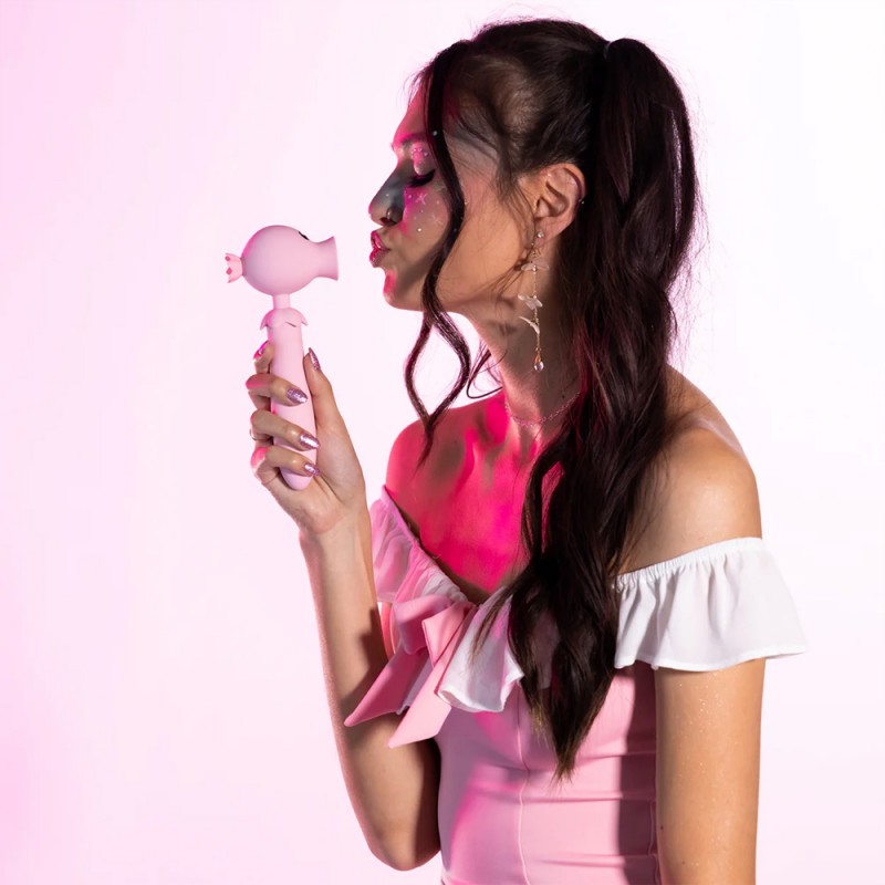 Natalie's Toy Box Lick n' Stick Clit Flicker & G-Spot Vibe