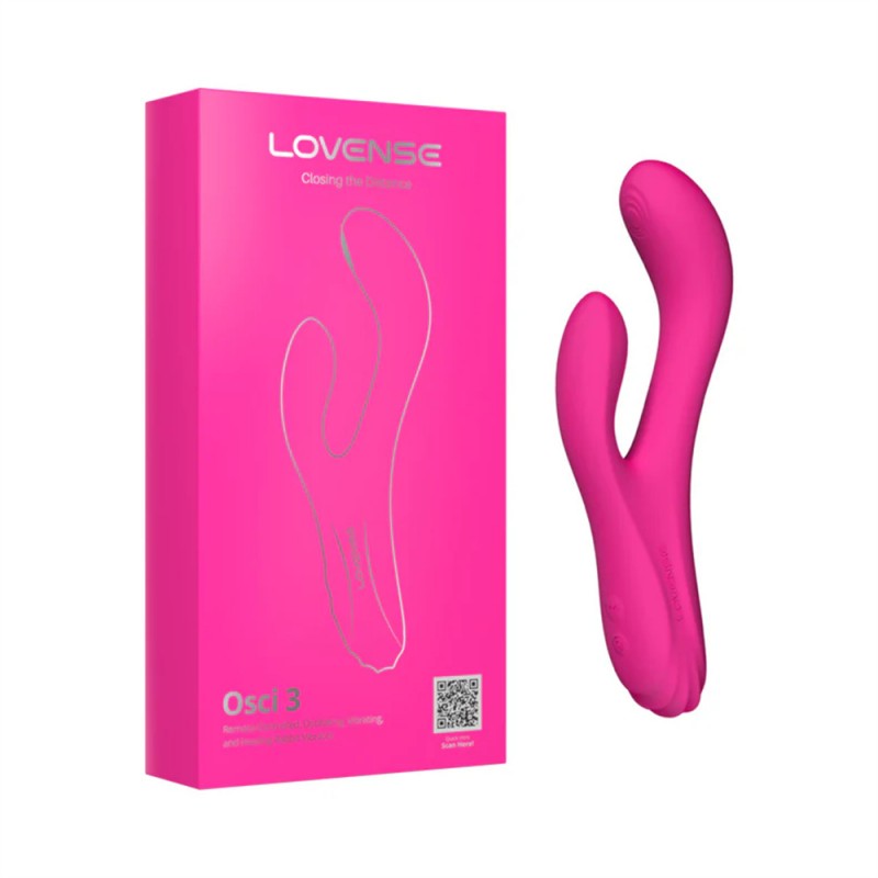 Lovense Osci 3 Rabbit Vibrator with App Control