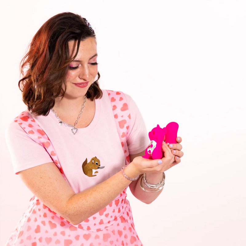 Natalie's Toy Box Screaming Squirrel Air Pulse & G-Spot Vibrator4