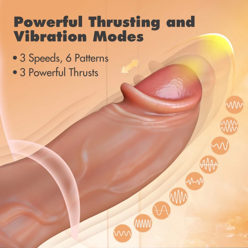 Blush Dr Skin Thrusting Realistic Dildo With Remote Control3