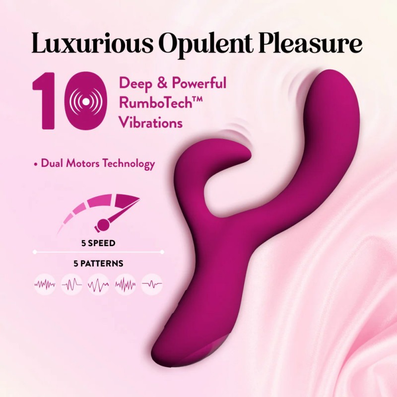 Blush Quinn G-Spot Dual Stimulation Rabbit Vibrator6