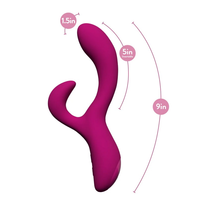 Blush Quinn G-Spot Dual Stimulation Rabbit Vibrator5