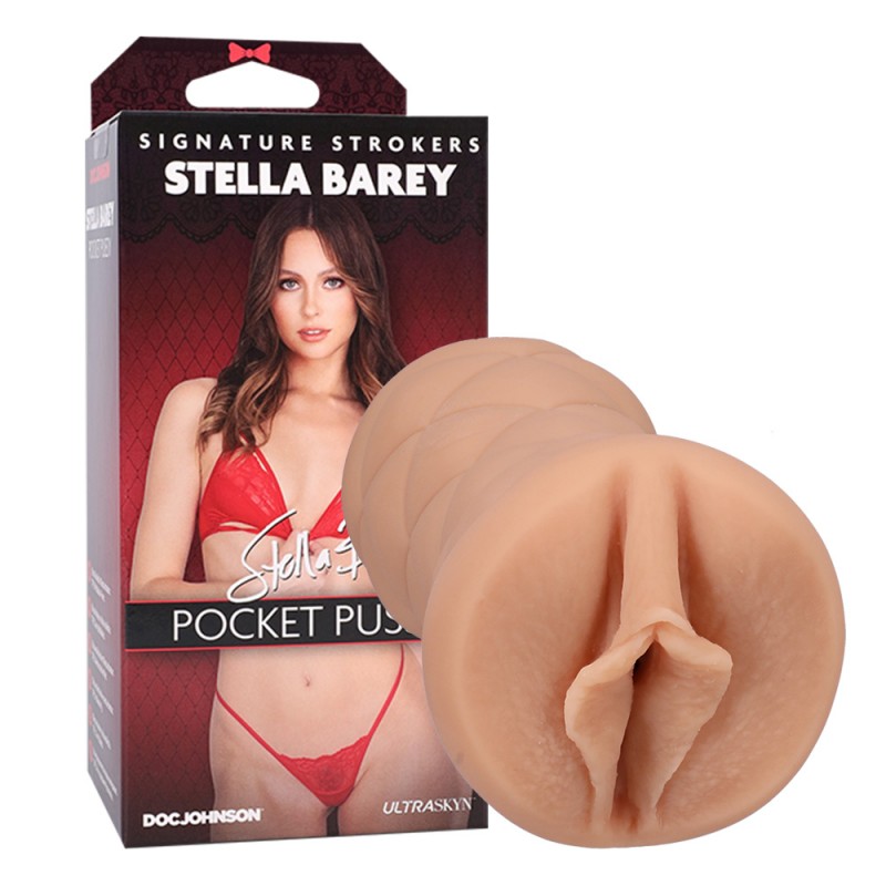 Doc Johnson Signature Strokers Stella Barey Pocket Pussy