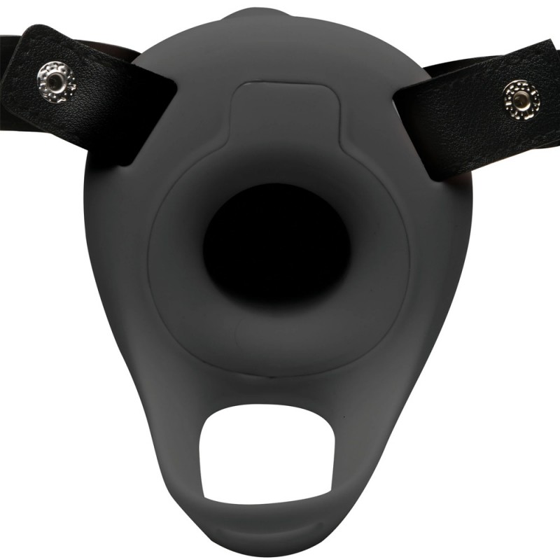 xr brands 2 erection 28x smooth vibrating silicone penis sheath suitable for ed patients