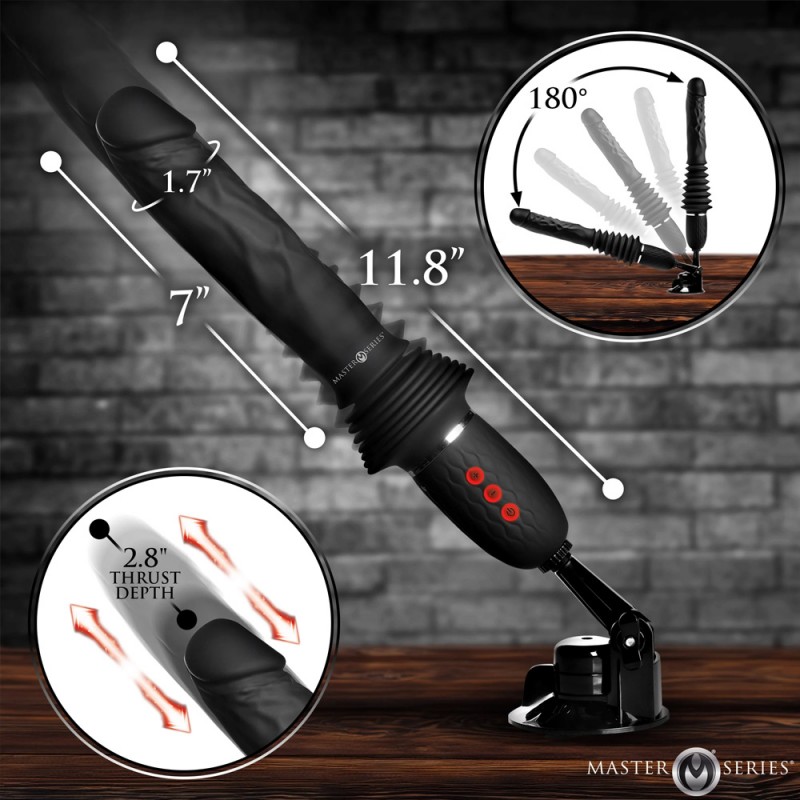 Thrusting Dildo Vibrator for Beginners4