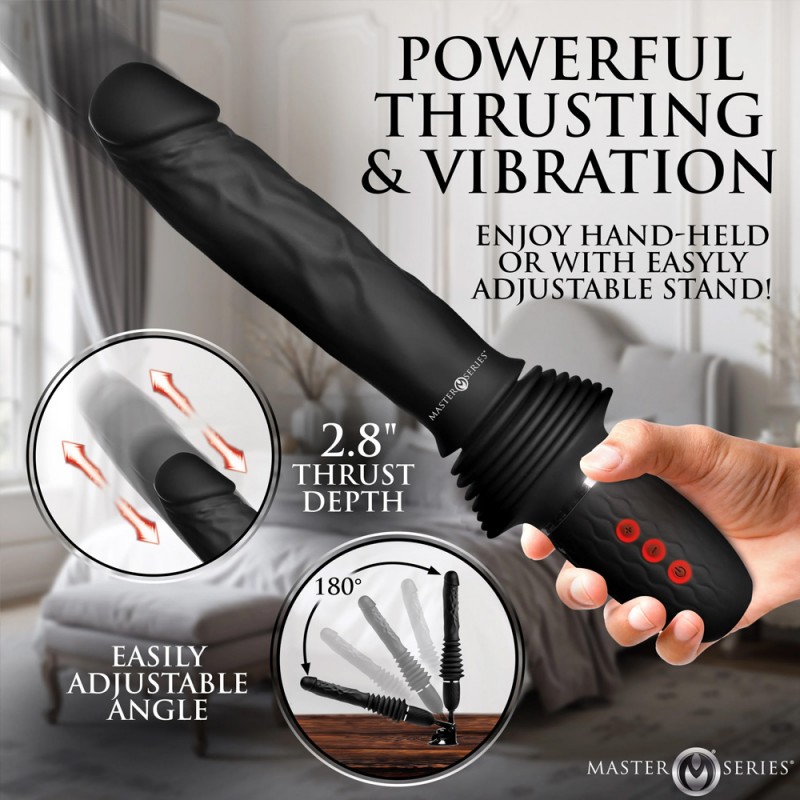 Thrusting Dildo Vibrator for Beginners3