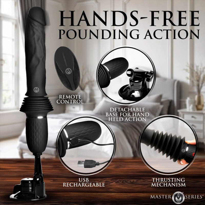 Thrusting Dildo Vibrator for Beginners2