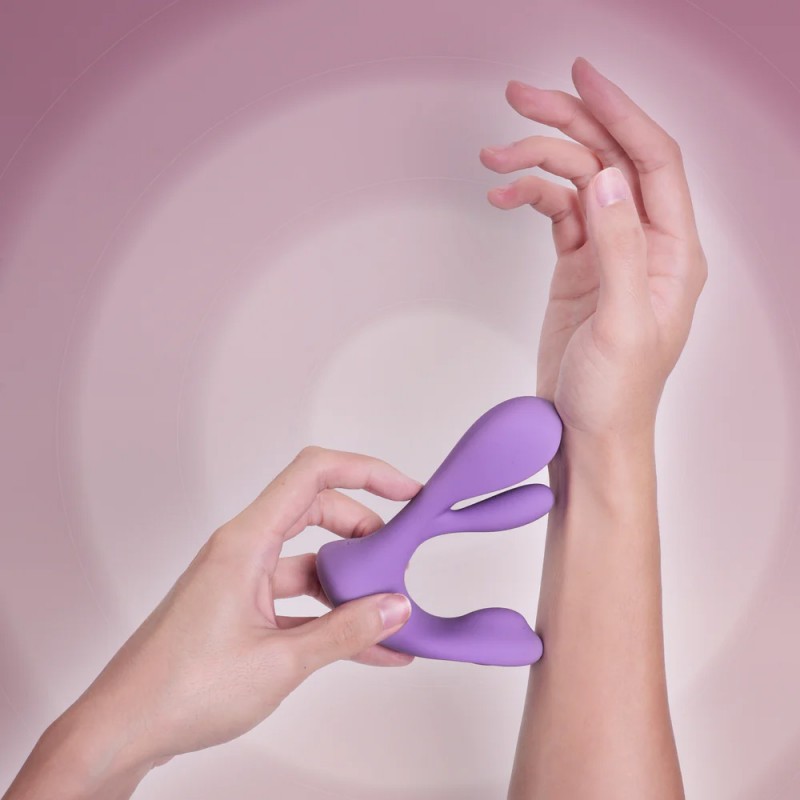 Swirlii Wearable Clit G Spot Rabbit Vibrator5