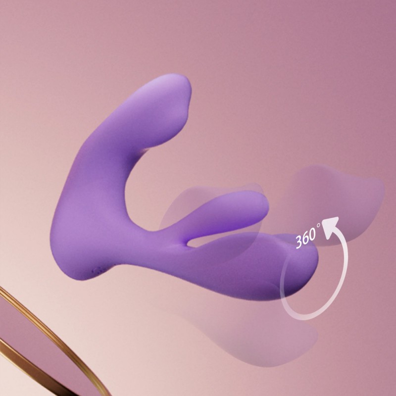 Swirlii Wearable Clit G Spot Rabbit Vibrator1