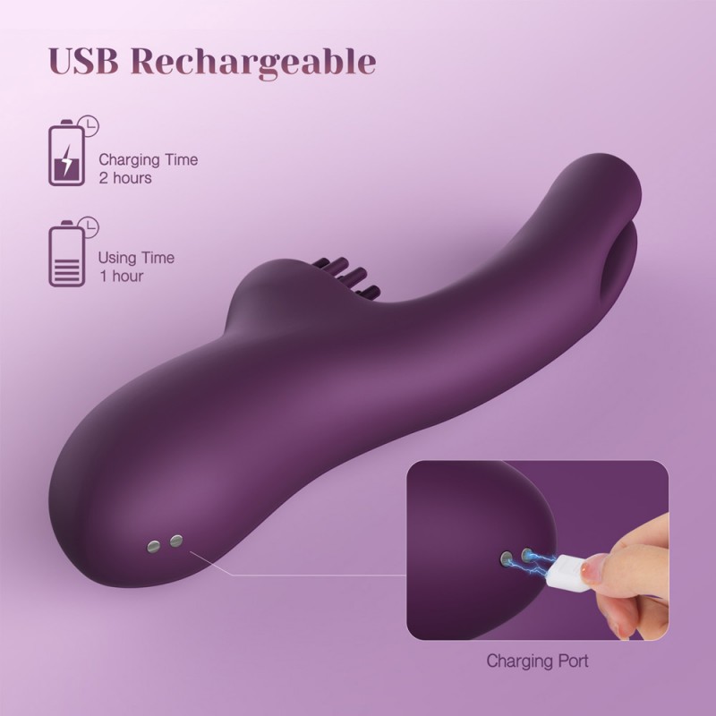 Tracys Dog Elatia G Spot Clitoral Rabbit Vibrator3