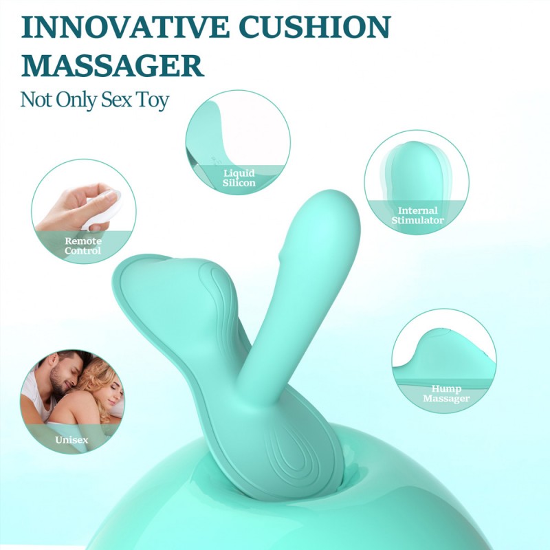 venusfun wearable butt plug vibrating dildo pad hump massager