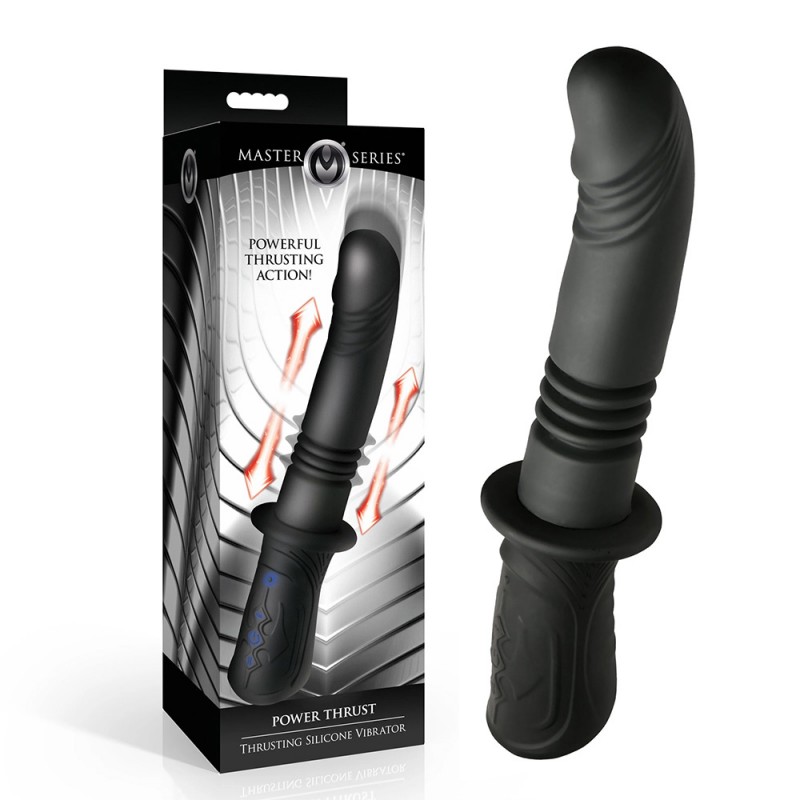 xr brands power thrust thrusting silicone wand penis vibrator exquisite package