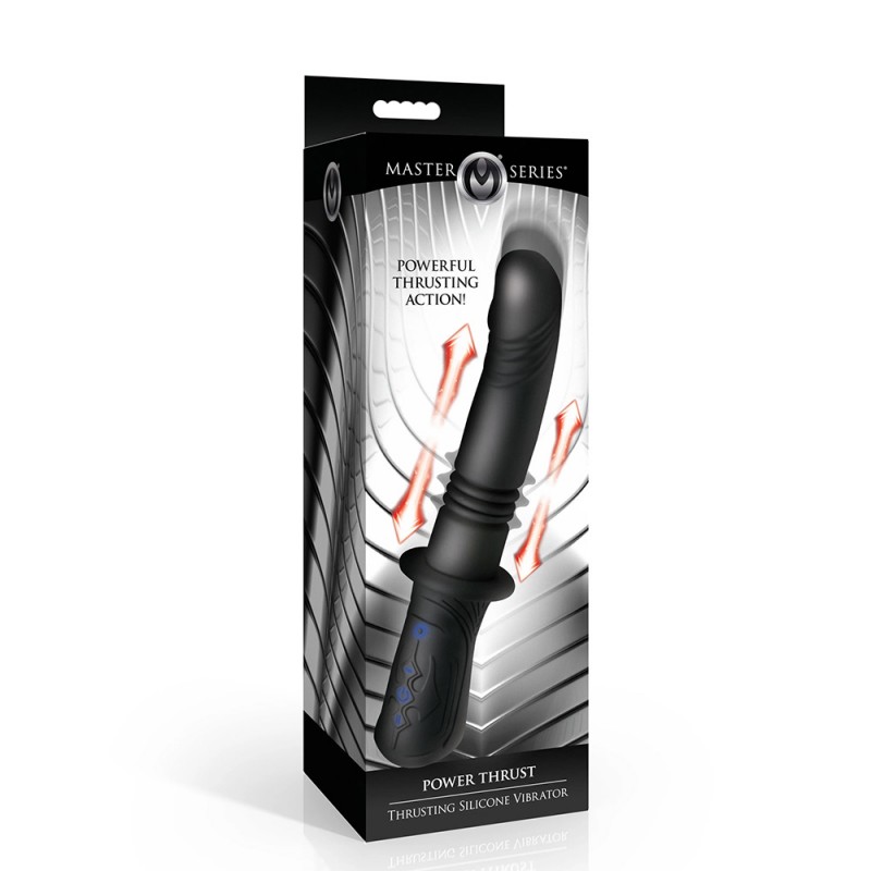 xr brands power thrust thrusting silicone wand penis vibrator suitable for beginners