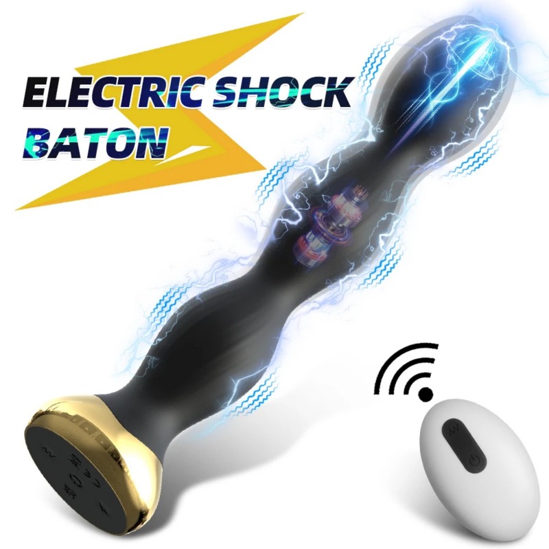 Venusfun Vibrating Electric Shock Prostate Massager