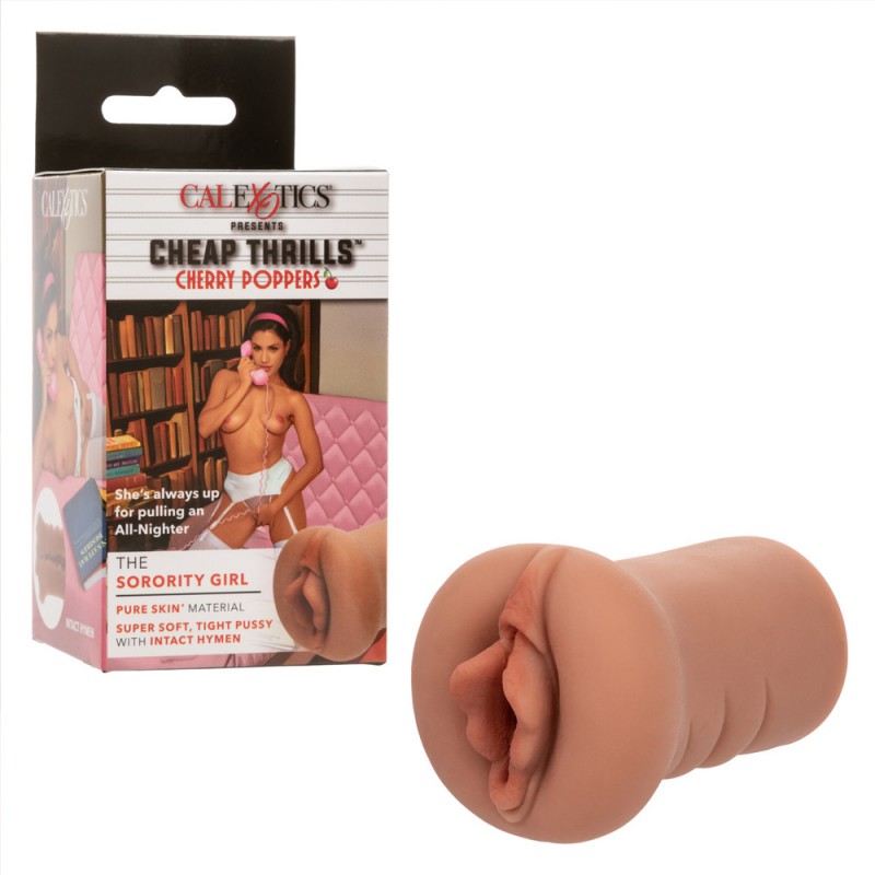 calexotics cheap thrills cherry poppers the sorority girl pocket pussy stroker easy to cleanup