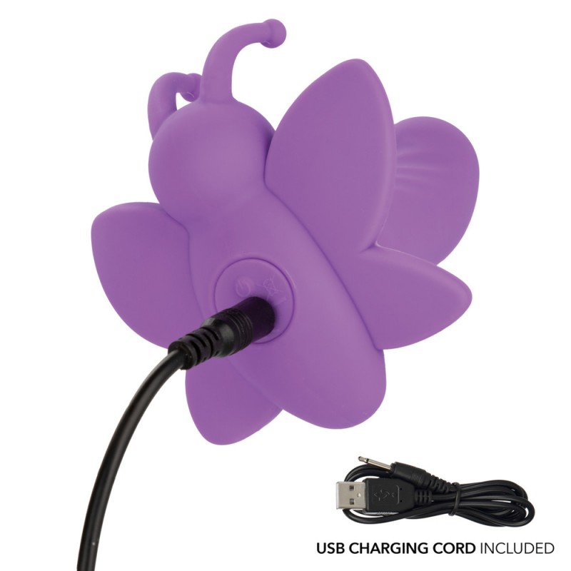 calexotics first time rotating venus butterfly rechargeable vibrating dildo usb charge
