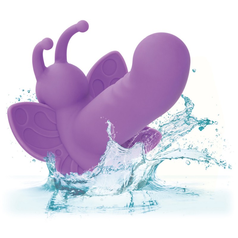 calexotics first time rotating venus butterfly rechargeable vibrating dildo waterproof ipx 7