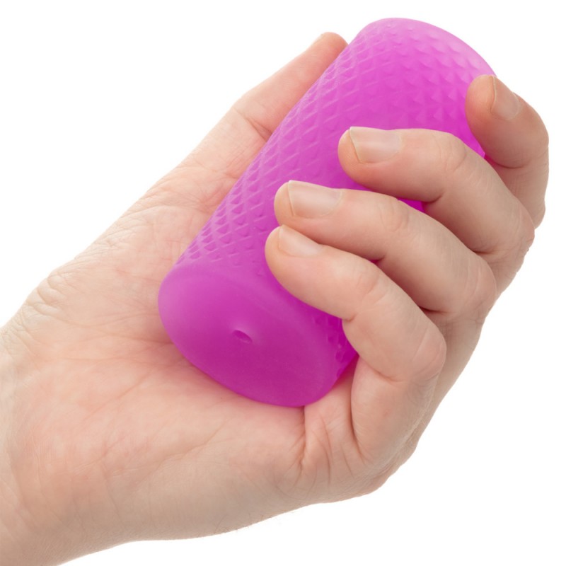 calexotics pop sock beaded stroker penis male masturbator satisfies desires