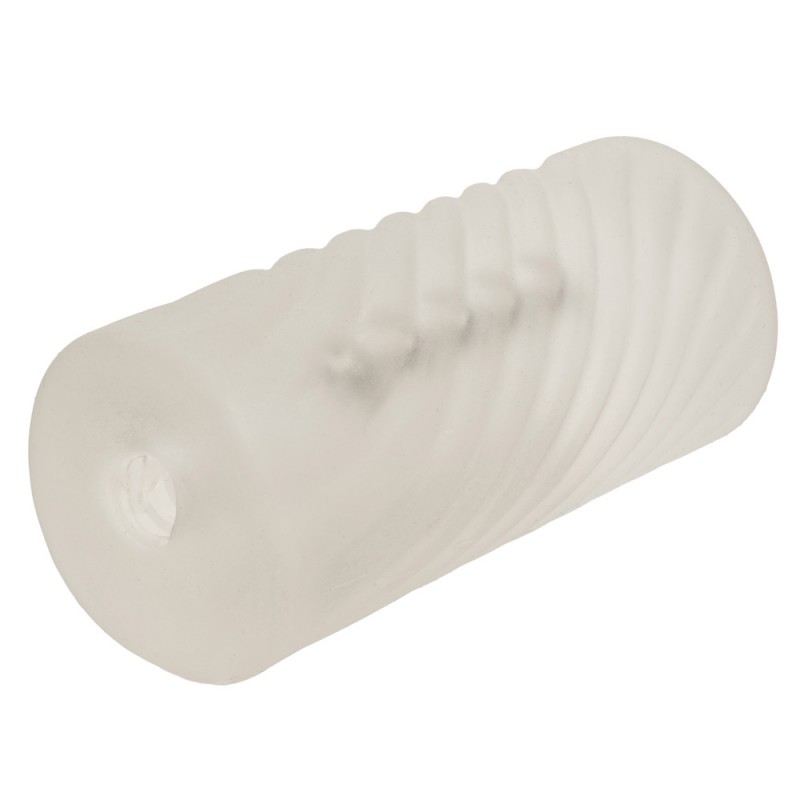 calexotics pop sock beaded stroker penis male masturbator dual-ended design
