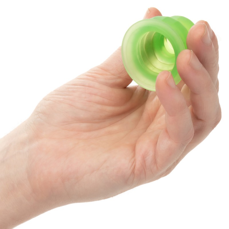 calexotics pop sock tickler reversible textured stroker male masturbator soft tight material