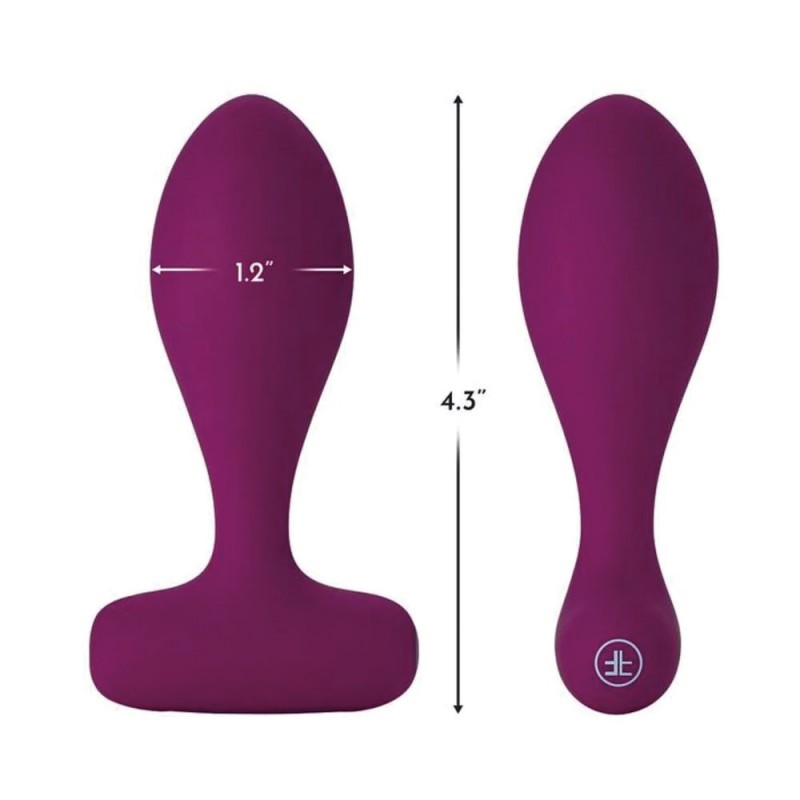 femmefunn plua rechargeable silicone vibrating anal plug suitable anal plug