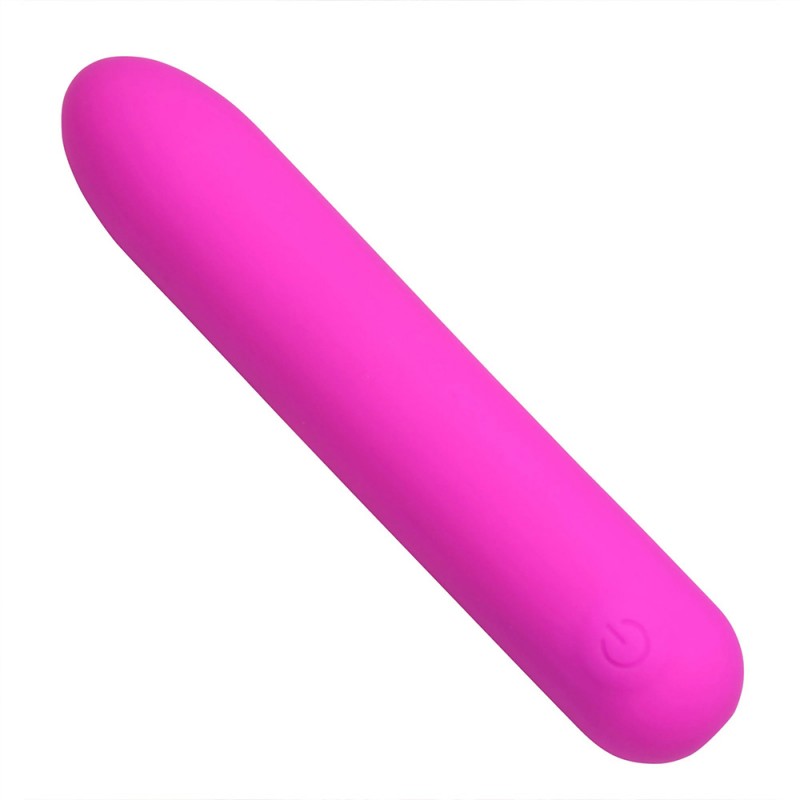tapered flexible silicone bullet pink