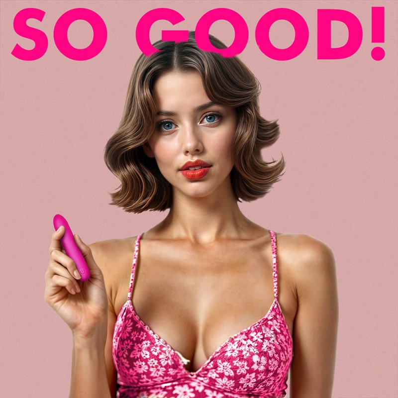 tapered flexible  silicone bullet pink 3 speeds