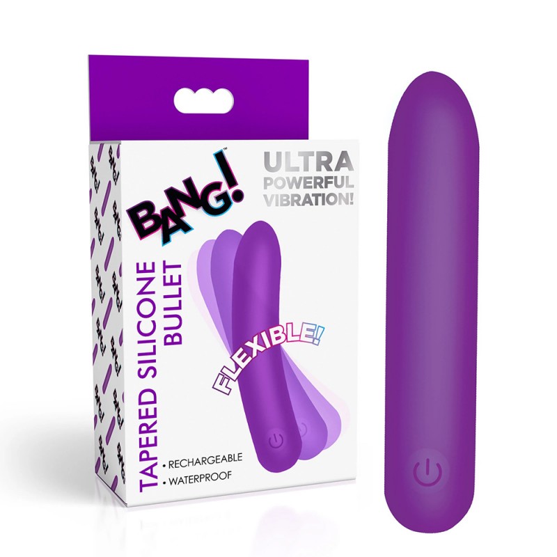 tapered flexible silicone bullet exquisite package