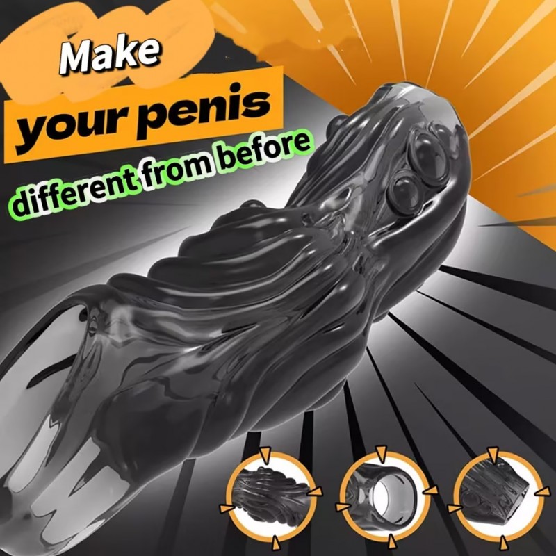 penis sleeve and extenders for couple
