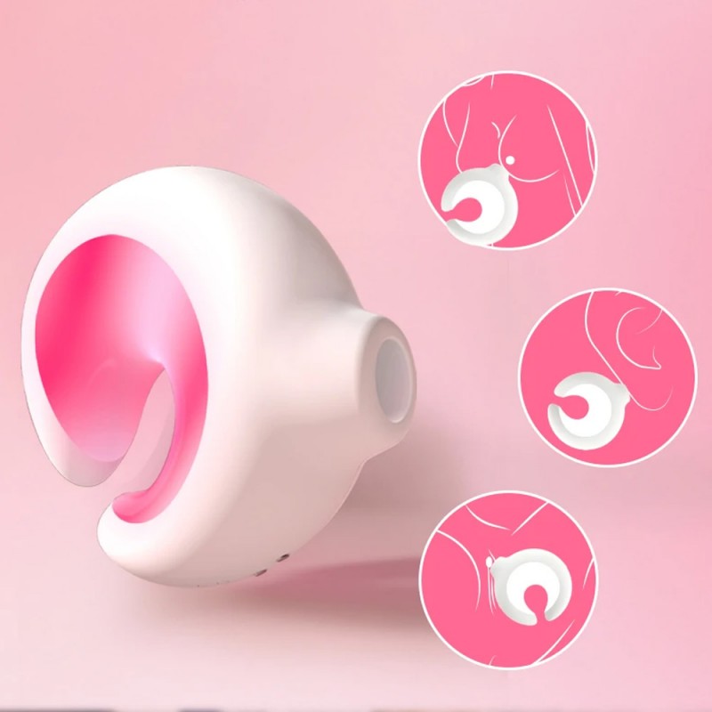 meese female multi frequency suction vibrator silicone clitoral stimulator