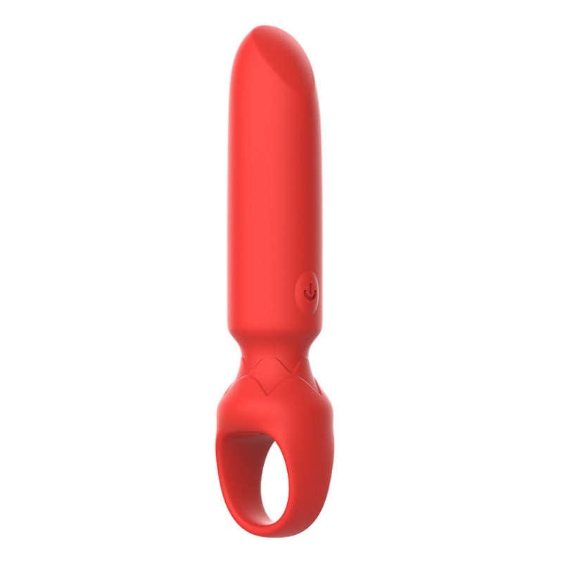 venusfun silicone g-spot clitoral bullet vibrator with buckle design