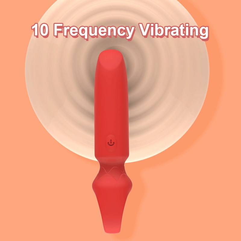 venusfun silicone g-spot clitoral bullet vibrator with buckle design 10frequency vibrating