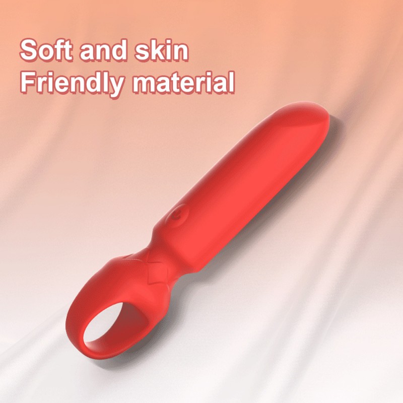 venusfun silicone g-spot clitoral bullet vibrator with buckle design skin friendly