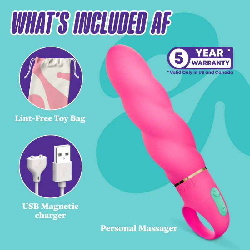 rumbotech silicone vibrator close-up